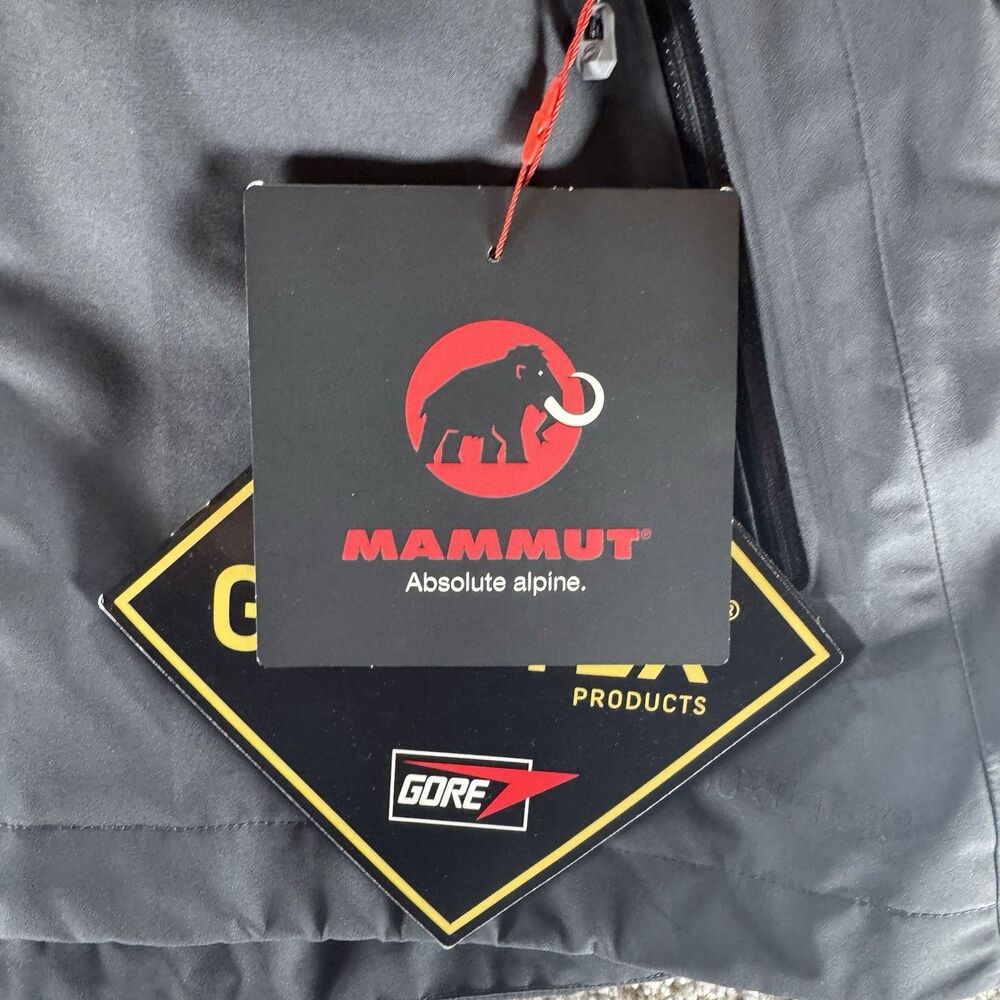 Mammut Gore-tex Paclite Shell Wenaha Phantom Rain Jacket Womens Large‎ Gray NEW - Picture 7 of 16